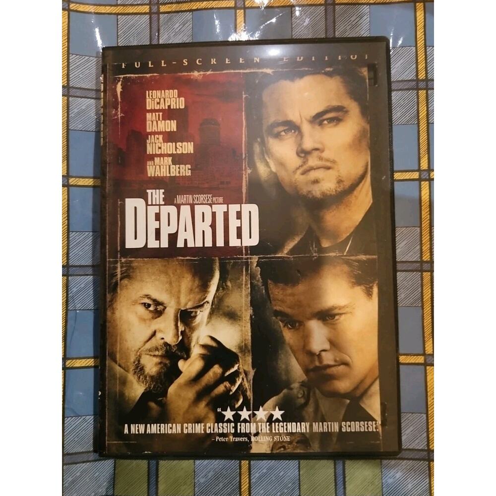 The Departed (DVD, 2006) Tested slim case cropped artwork.